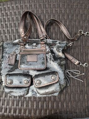 Coach Poppy Sequin Spotlight Bag for Sale up to 90% Off: Poshmark
